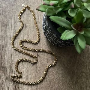 Park Lane. Vintage Gold Tone Necklace Chain